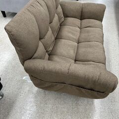 ☆ジモティ割あり☆ ベージュ ２人掛けソファー クリーニング済み H×D×W TJ5170 - 2人掛けソファ