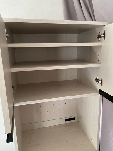 レンジボード (ユウザキ) 香春の収納家具《食器棚、キッチン収納》の中古あげます・譲ります｜ジモティーで不用品の処分