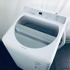 ID:sg218983 パナソニック Panasonic 洗濯機 一人暮らし 大きめ 中古 2020年製 全自動洗濯機 8.0kg ホワイト 送風 乾燥機能付き NA-FA80H8-W  【リユース品：状態A】【送料無料】【設置費用無料】