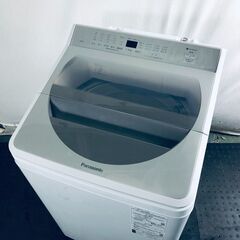 ID:sg218984 パナソニック Panasonic 洗濯機 ファミリー 中古 2019年製 全自動洗濯機 10.0kg ホワイト 送風 乾燥機能付き NA-FA100H7-W  【リユース品：状態B】【送料無料】【設置費用無料】