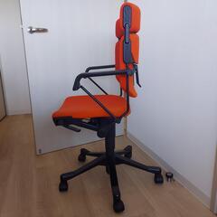 ★値下げ★ジロフレックス(スイス)のオフィスチェア(赤)の画像