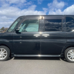 個人分割可！　ダイハツ　タントカスタム　カスタムX　H24　7万Km　ナビ　PWドア　社外アルミホイールの画像