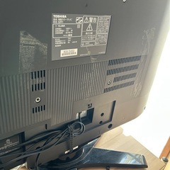 東芝テレビ32型（地上波チューナー、リモコン付）の画像