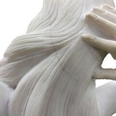 西洋美術 彫刻 ヴィーナス像 H:約120㎝ 裸婦像 女神像 アラバスタ 大理石 ギリシャ神話 美術品 札幌市 中央区 南12条の画像