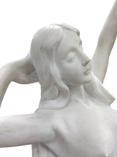 グリナム.ニアム フランス農民少女の胸像彫刻 美術品・アンティーク・コレクション