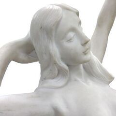 西洋美術 彫刻 ヴィーナス像 H:約120㎝ 裸婦像 女神像 アラバスタ 大理石 ギリシャ神話 美術品 札幌市 中央区 南12条の画像