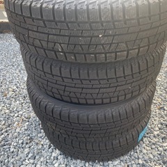 値下げ！スタッドレス155/65R13 アルミホイール4本セット　軽自動車用の画像