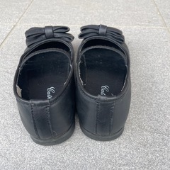 女の子　冠婚葬祭　入学式　靴　ローファー　19cmの画像