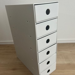 無印良品 ポリプロピレン 小物 収納ボックス 6段 の画像