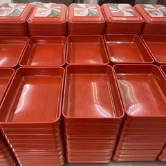 【無償】業務用お弁当（ごはん容器本体+フタ）100セットお譲りします