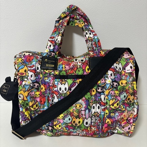 tokidoki for LESPORTSAC トキドキフォーレスポートサック 2WAYボストンバッグ