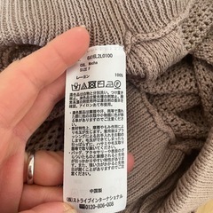 ベージュ メッシュ タイトスカートの画像