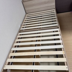 🎄☘️大阪市から阪南市まで配達設置無料🎄シングルベッドセット🍀保証有り (スカイリサイクル) 長居のベッド《シングルベッド 》の中古あげます・譲ります｜ジモティーで不用品の処分