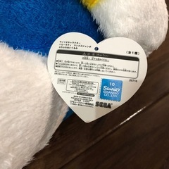 【未使用】ハローキティ 超ジャンボぬいぐるみ の画像