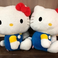 【未使用】ハローキティ 超ジャンボぬいぐるみ の画像