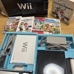 wii 本体　カセット付き