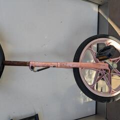 子供用　一輪車　ピンク色　無料