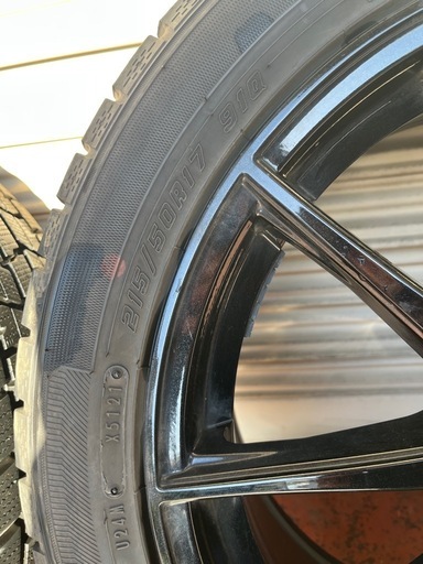 スバル レヴォーグSTI にて使用 Gspeed ホイール ブラック