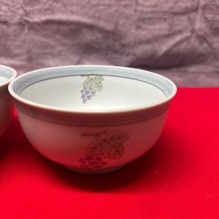 苺、葡萄/お椀/新品未使用/0円の画像