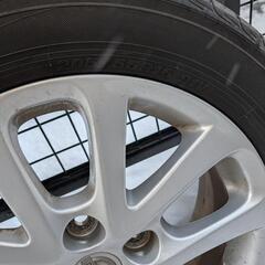 【最終8/31廃棄予定】タイヤ付きアルミホイール 4本セット 
205/55R16の画像