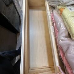 30日までの限定割引！【中古】整理タンス　ホワイト仕様の画像