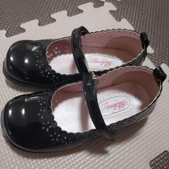 女児 フォーマル ジュース 靴 18cm 