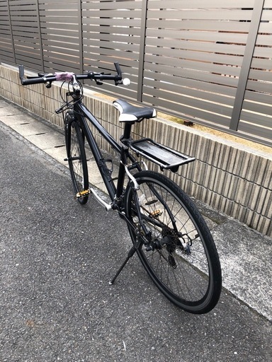 【取引中】中古　シマノ SHIMANOクロスバイク　ブラック