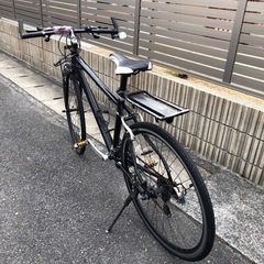【取引中】中古　シマノ SHIMANOクロスバイク　ブラックの画像
