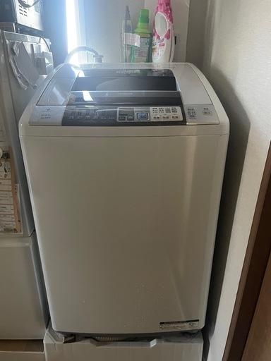 受け渡し者確定 HITACHI洗濯機乾燥メニュー付き