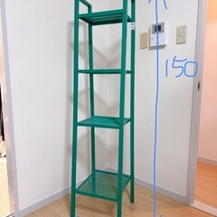 IKEA【廃盤モデル】レールベリシェルフ緑