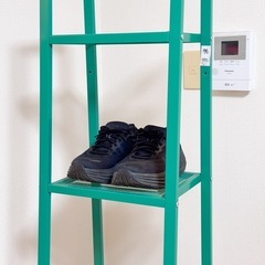 IKEA【廃盤モデル】レールベリシェルフ緑の画像