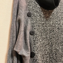 《M〰️L》icsOsaka ニットデザインチュニック ワンピースの画像