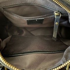 【セール中】【Hallelujah】黒 レザー ショルダーバッグの画像