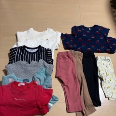 女の子80サイズセットの画像