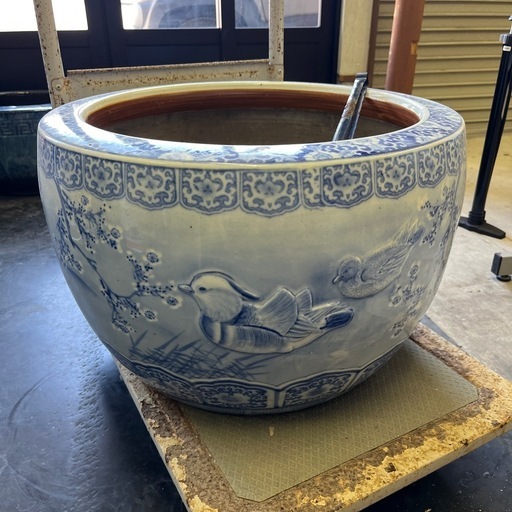 火鉢五徳灰入り (もふさん) 串木野のその他の中古あげます・譲り