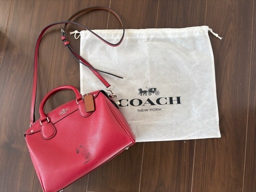 限定品　SNOOPYコラボ　coach ショルダーバック\n