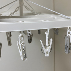 洗濯バサミ掛け36個