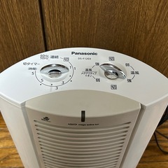 ①Panasonic 電気ファンヒーターの画像