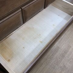 ☆ジモティ割あり☆タンス茶色 ブラウン H142×W106×D43 クリーニング済み KJ8251 (リユースのサカイ) 春日部の収納家具《タンス 、衣類収納》の中古あげます・譲ります｜ジモティーで不用品の処分