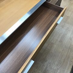 ☆ジモティ割あり☆ うれしい NITORI チェスト ダークブラウン H90×D40×W79.5