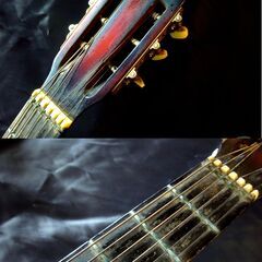 【ジャンクギター】春日楽器 クラシックギター シルバーメロウトーンNO.300　とにかく弾ければいい、鳴ればいいという方向きの画像