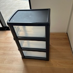 3段収納ケースの画像