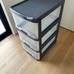 3段収納ケースの画像