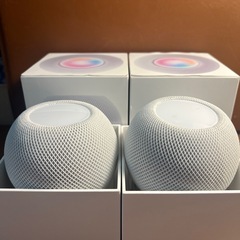 homepods mini 2台　付属品ありの画像