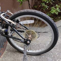 【ジャンク品・無料】パーツが欲しい方に！アメリカで購入した折り畳み式自転車の画像