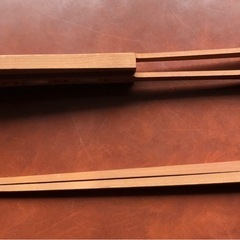 箸　扇子型箸入れ　扇子型　扇子型箸　天然木の画像