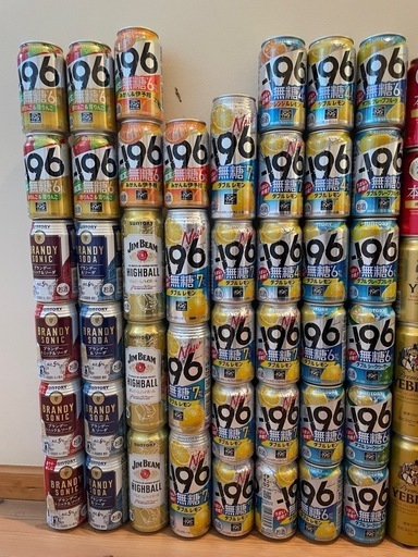 【商談中】13本追加！アルコール、お酒、ビール、酎ハイなど140本セット