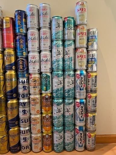 【商談中】13本追加！アルコール、お酒、ビール、酎ハイなど140本セット