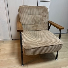 1人用リクライニングソファーの画像