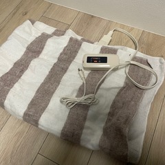 【今週日曜まで】ヤマゼン電気毛布